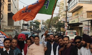 *नबीन बने भाजपा के चीफ, बिलासपुर भाजपा में जश्न का माहौल*