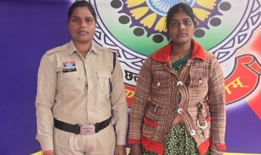 पति से परेशान होकर महिला  ने अपने ही सुहाग की  कुल्हाड़ी से  वारकर की हत्या, आरोपी महिला गिरफ्तार