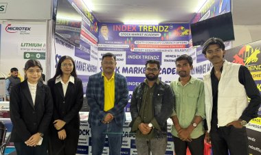 *व्यापार मेले में Index Trendz स्टॉक मार्केट एकेडमी का आकर्षक स्टाल, युवाओं में दिखा खास उत्साह*