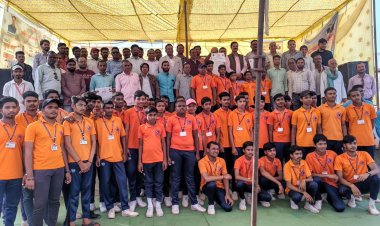 पथारिया में विद्युत विभाग का रजत जयंती समारोह संपन्न नगर पंचायत के खुले मैदान में हुआ भव्य आयोजन, उपभोक्ताओं को किया गया सम्मानित