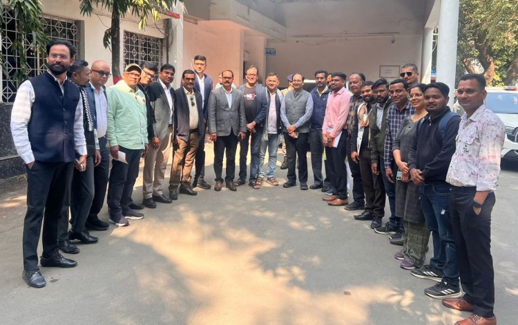 *बिलासपुर प्रेस क्लब के नवनिर्वाचित कार्यकारिणी को पूर्व मंत्री अमर ने दी शुभकामनाएं*, कलेक्टर, एसपी से मिले,*चुनाव अधिकारी ने प्रदान किया नियुक्ति पत्र*