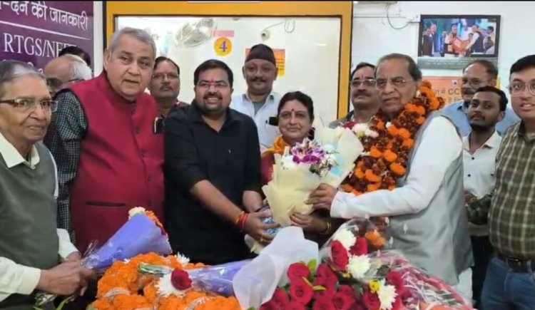 *नागरिक सहकारी बैंक के अशोक अग्रवाल लगातार सातवीं बार निर्विरोध अध्यक्ष,उपाध्यक्ष पद पर शशि सिंह निर्वाचित*