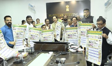 *कलेक्टर ने किया कर्मचारी-अधिकारी फेडरेशन के कैलेण्डर का विमोचन*