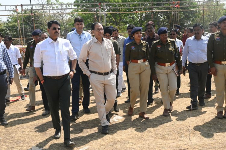 *28 फरवरी को बिल्हा आयेंगे मुख्यमंत्री तैयारियां तेज : कलेक्टर, एसएसपी ने किया कार्यक्रम स्थल का निरीक्षण*
