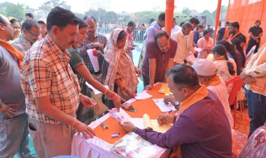 *पुलिस मैदान में बने 20 विशेष काउंटर में 1008 पंजीयन किया गया पूर्ण,राम रथ की पहली सीट पर विराजेंगे हनुमान,कुछ ही घंटो में 1008 सीट फुल,दिखी अटूट श्रद्धा*