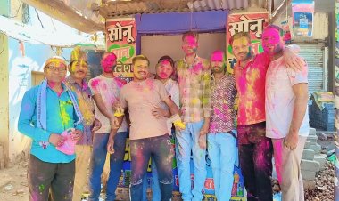 पथरिया सहित क्षेत्र मे हर्षोल्लास से मना रंगो का पर्व होली, पुलिस रही मुस्तैद