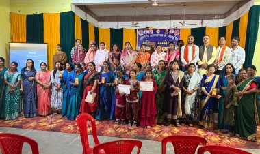 अंतर्राष्ट्रीय महिला दिवस पर पथरिया में सम्मेलन आयोजित, आंगनबाड़ी कार्यकर्ता व बालिकाएं सम्मानित