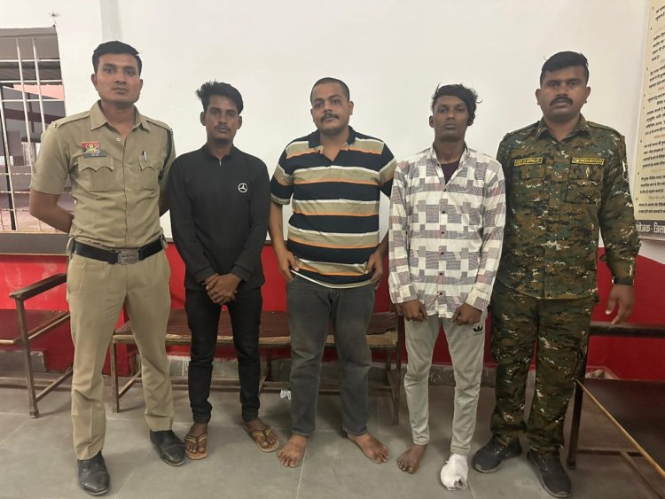 मुंगेली पुलिस की तत्परता: हत्या के प्रयास और लूट के तीन आरोपी 24 घंटे में गिरफ्तार