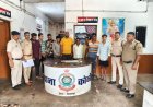*जुआरियों पर कोनी पुलिस की रेड,9 जुआरी पकड़ाये नगदी रकम सहित बाइक, मोबाइल जप्त, भेजे गए जेल*