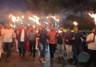 *राष्ट्रीय गीत का कांग्रेस ने किया अपमान :भाजयुमो ने मशाल रैली निकाल कर जताया आक्रोश, कहा माफ़ी मांगे कांग्रेस नेता*