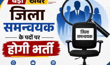 *जिला समन्वयक के 11 पदों पर होगी भर्ती, आवेदन 08 सितंबर तक आमंत्रित*