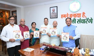 *मुख्यमंत्री विष्णु देव साय ने किया स्वदेशी मेला के पोस्टर एवं ब्रोशर का विमोचन*।