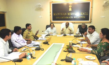 *सेवा संकल्प अभियान की तैयारियों की उप मुख्यमंत्री अरुण साव ने की समीक्षा, सभी विभागों और जनप्रतिनिधियों की सक्रिय सहभागिता से अभियान को सफल बनाने के निर्देश*