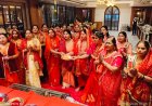 *सर्वविप्र महिला समाज द्वाराकुमकुमार्चन पूजा, कन्या भोज एवं गरबा का किया गया आयोजन* नवरात्रि के प्रथम दिन मां शैलपुत्री की कि गई आराधना